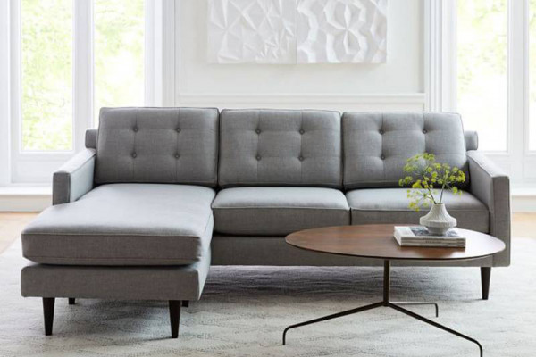 Ghế sofa góc hiện đại chữ L tuyệt đẹp cho căn hộ